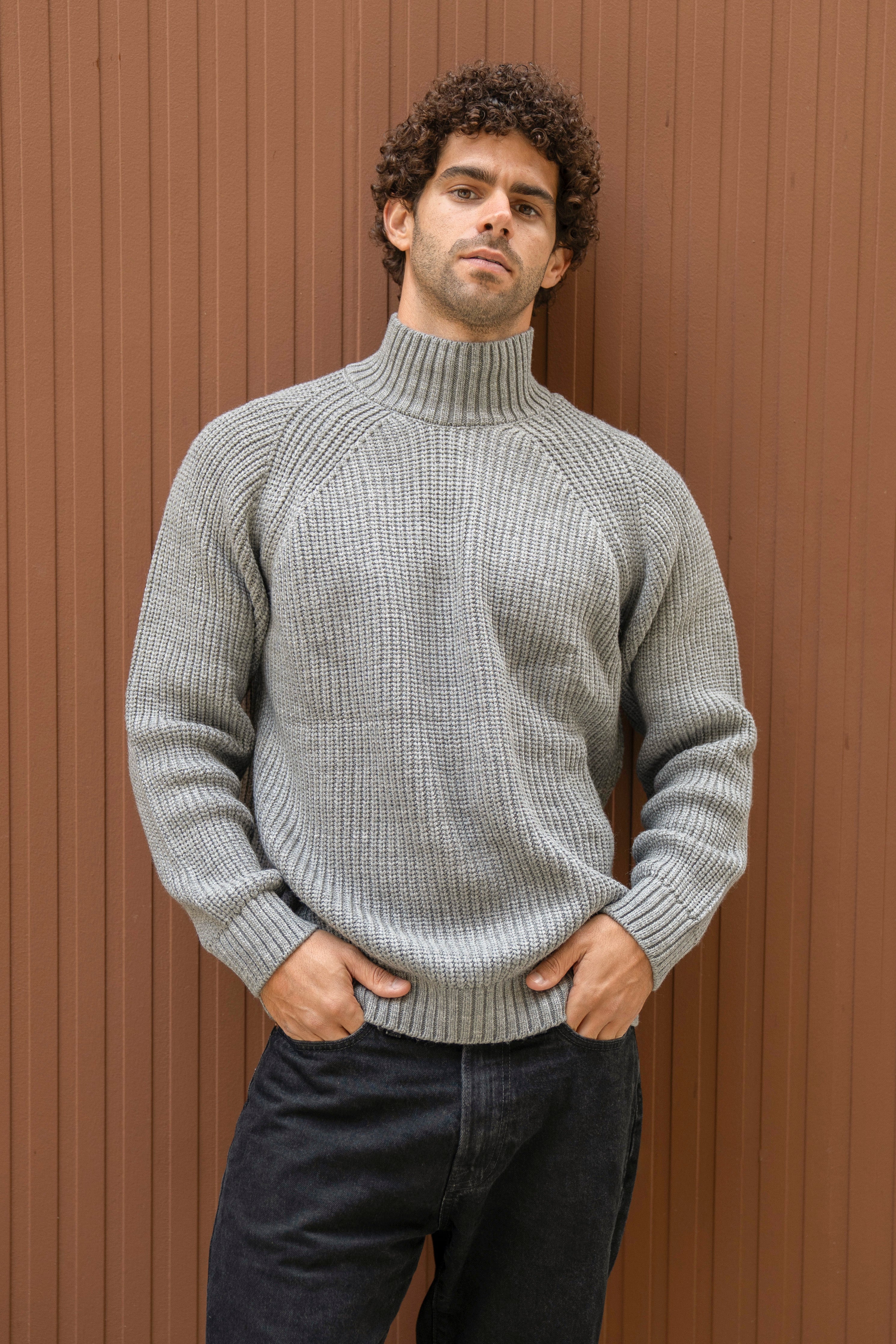 JST Classic Knit Pullover - Grey